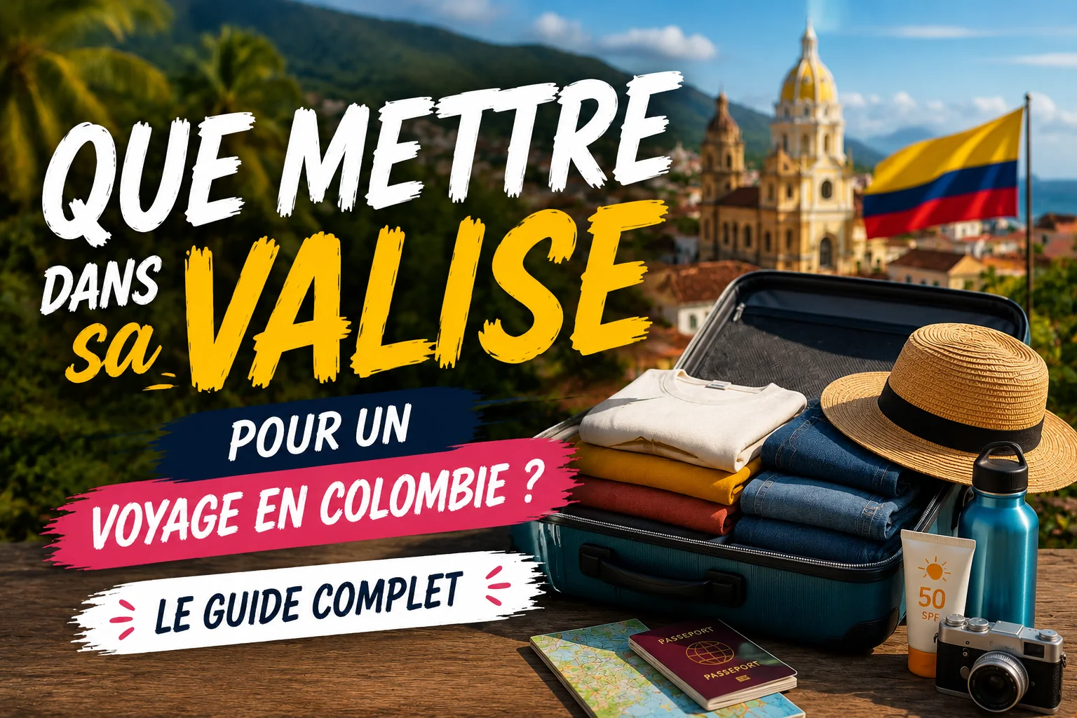 préparer son voyage en colombie